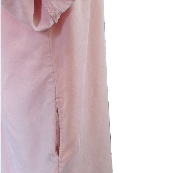 Philosophy Womens XXL‎ Pale Pink Shirt Dress Roll Tab Sleeves - Picture 5 of 8